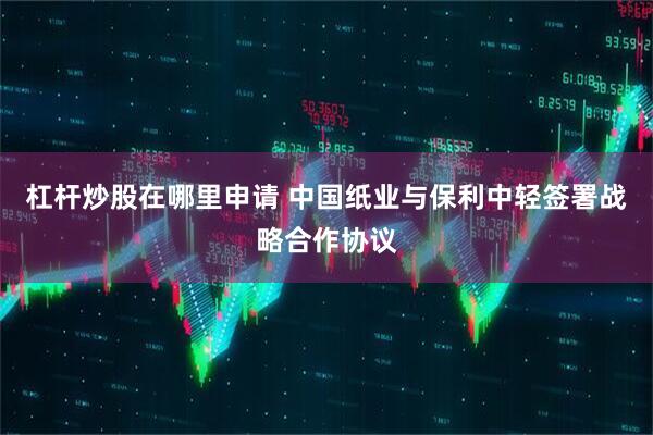 杠杆炒股在哪里申请 中国纸业与保利中轻签署战略合作协议